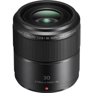 Panasonic - LUMIX G Macro - Objectief - Zwart - Micro Vier Derde