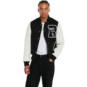 Redskins Ford Hatch Leren jas voor heren, BLWH, M