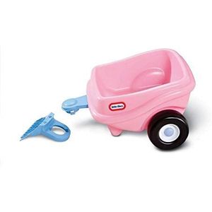 Little Tikes Princess Cozy Coupe Trailer - Voor Speelgoed & Poppen - Duurzaam Bouwen voor Indoor & Outdoor Play