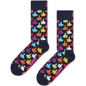 Happy Socks Kleurrijke en Leuke Sokken Socken Thumbs Up Sock Maat 36-40