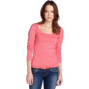edc by ESPRIT Dames shirt met lange mouwen Regular Fit, 032CC1K026, roze (Soft Pink 643), 40