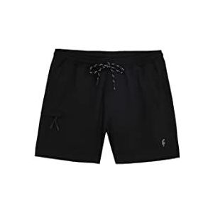 DeFacto Heren Board Shorts, zwart, XS