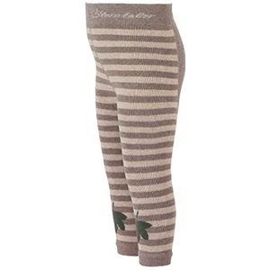 Sterntaler Uniseks kinderlegging, pluche legging, beige gemêleerd, 74