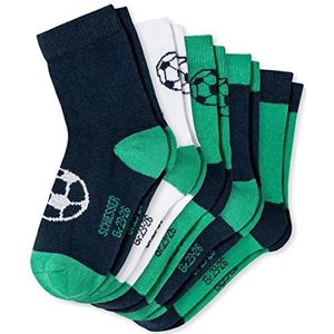 Schiesser - Fußball - Jongenssokken - Groen - 5 Pack