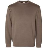 SELETED HOMME - SLHEMANUEL - Sweatshirt - Morel - Ronde Hals