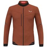 Salewa - Pedroc PolarLite 2 Jacket - Fleecevest - Bruin - 95% Polyester, 5% Elastaan