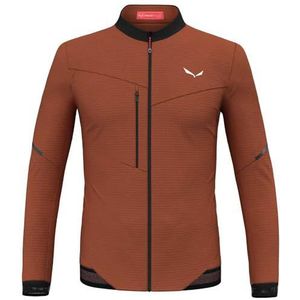 Salewa - Pedroc PolarLite 2 Jacket - Fleecevest - Bruin - 95% Polyester, 5% Elastaan