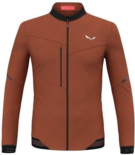 Salewa - Pedroc PolarLite 2 Jacket - Fleecevest - Bruin - 95% Polyester, 5% Elastaan