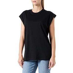 Replay Dames W3624F T-shirt, 098 zwart, XXS, 098 Black, XXS