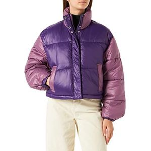 JACK&JONES JXBEANY Shine Puffer Jacket SN Jacket, Acai/Detail: Block, XS, Acai/detail: blok, XS