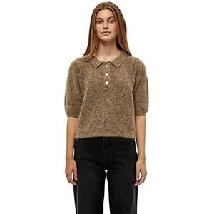 Minus33 Dames Mille Knit Tee T-shirt, Nomad Sand Melange, XXL