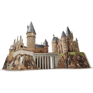 Harry Potter - 4D Kasteel Puzzel - 209 Stukjes - 49 cm x 37 cm x 32 cm
