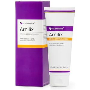 COVERbasics Arnilix 98% - Sterke, snel absorberende gel met een hoge concentratie Arnica en Boswellia voor lichaamsmassage - VEGANOK - Dermatologisch getest
