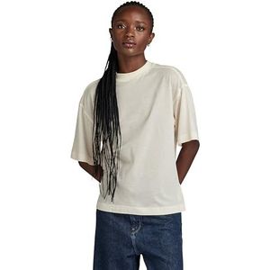 G-STAR RAW Dames Loose R T Wmn T-shirt, Beige (Eggnog D23863-c954-g076), XS