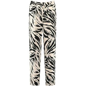 Taifun Vrijetijdsbroek voor dames, Zwart met patroon., 48