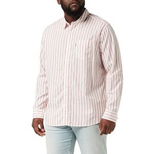 Levi's Heren Sunset 1 Pocket Standaard Shirt, Riverton Red Clay, XL