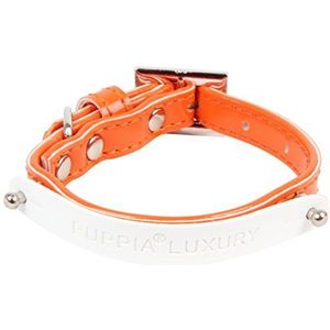 Puppia PAOA-AC1255 Jasmine halsband, M, oranje