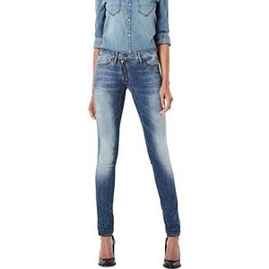 G-STAR Raw Lynn Mid Skinny Jeans voor dames, blauw (Medium Aged 60887-7802-071), 24W / 32L