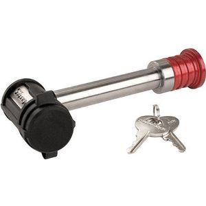 Master Lock Ontvangerslot, roestvrij staal, Barbell™ ontvangerslot, geschikt voor 1,6 cm ontvanger, 1469DAT