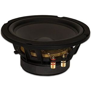 Goldwood Sound GW-8PC-8 Heavy Duty 8ohm 8 inch woofer 330 watt vervangende luidspreker, zwart
