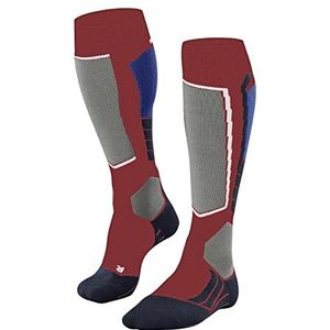 FALKE Heren Skisokken SK2 Intermediate Wool M KH Wol Functioneel material Warm Dik 1 Paar, Orange (Tangerine 8097), 44-45