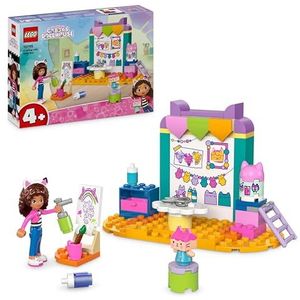 LEGO 4+ Gabby's poppenhuis Knutselen met Babykitty, Speelgoed voor Kinderen, Creatieve Knutselset, Educatief Rollenspel Cadeau voor Meisjes en Jongens vanaf 4 jaar 10795