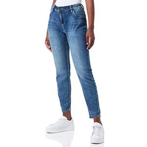 Timezone Dames Tight Sanya Jeans, Skylight Blue Wash, 33W x 28L