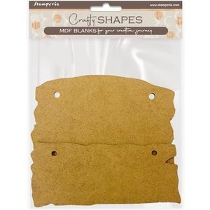 Stamperia - Crafty Shapes for Scrapbooks, Albums, Cards, Bullet Journals and More, Decorate with Papers and Paint, Perfect for Hobbies, Crafts, and Gifting (Hidden Grove, Plates)