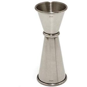 Bonzer 10511-03 Japanse Jigger sterke drank maat, roestvrij staal