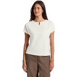 Street One - 3226600 - Jersey T-shirt - Gebroken Wit - Dames