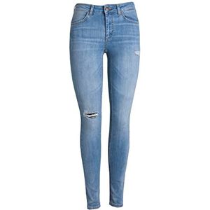 PIECES dames jeansbroek Pcfive Delly Donny jeans Lbld/Noos