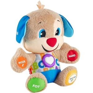 Fisher-Price leren grappig puppy, babyspeelgoed vanaf 6 maanden, FPM65