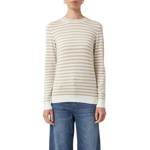 comma - Strickpullover - Gestreepte Pullover - Slim-fit