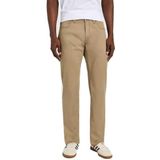 Lee - Oscar - Jeans - Khaki - Katoen - Rechte Pasvorm