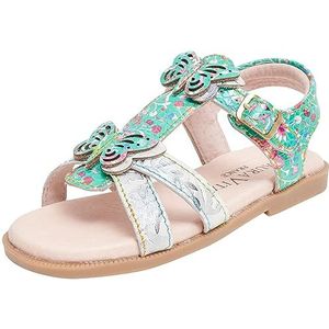 LAURA VITA Juliana 01, sandalen, groen, 25 EU, Groen, 25 EU
