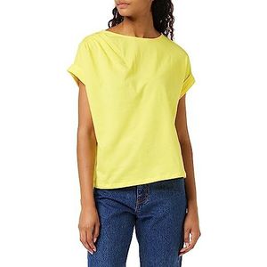 United Colors of Benetton T-Shirt 3096D104H, geel 35R, XS dames, geel 35r, XS