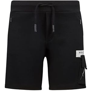 Retour Denim de Luxe jongens jump shorts, zwart, 4-5 Jaren