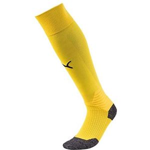 PUMA Unisex, Team LIGA Socks Socken, Cyber Yellow-Black, 43-46 (Herstellergröße: 4)