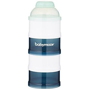 Babymoov Melkpoeder-portioneerder, arctic blue, 4 vakken