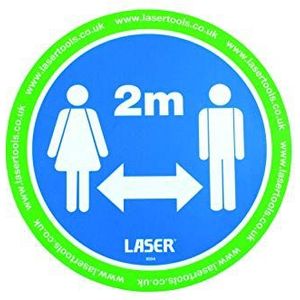 Laser Gereedschap 8054 Vloer Sticker 6pc-2m Afstanden