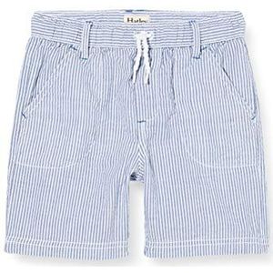 Hatley Shorts voor jongens, Blauwe strepen, 6 Jaren