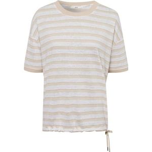 Style Candice Linnen Striped, licht zand., 42