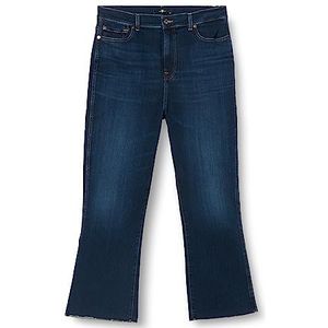 7 For All Mankind Dames Jeans, Donkerblauw, 25