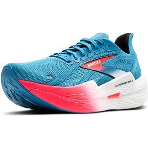 Brooks Hyperion Max 2 Sneaker, 36 EU, Crystal Seas Diva Roze Zwart, 38 EU