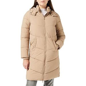 PIECES Gewatteerde damesjas PCJAMILLA, silver mink, M