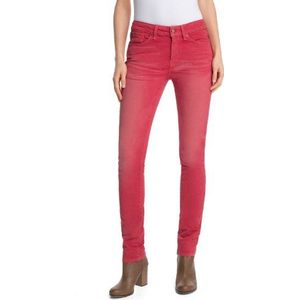 ESPRIT Damesjeans O8082 Skinny/Slim Fit (buis), normale tailleband, rood (Chilli Red Wash 894), 26W x 32L