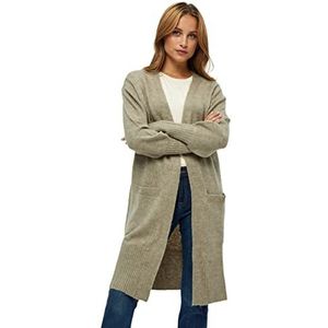 Desires Dames Daliah lang vest, winter TWIG Sand Melange, XL, Winter Twig Zand Melange, XL