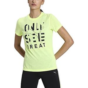PUMA Performance Slogan T-shirt met korte mouwen voor dames