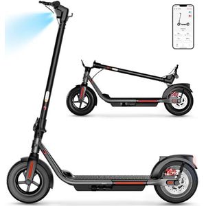 SISIGAD Elektrische Scooter, 20 km/u & 20 Miles Range, Opvouwbare Elektrische Scooter voor Volwassenen en Tieners, 10inch E Scooter w/Braking System & Cruise Control