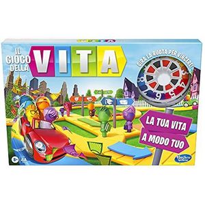 Hasbro Gaming - Het spel van het leven, een spel voor het hele gezin voor 2-4 spelers, bordspel voor kinderen vanaf 8 jaar